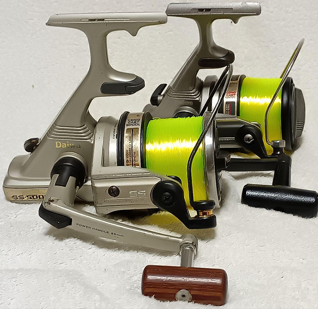 ダイワロングビームSS-5000&ST-2000H遠投カゴ釣り専用リール新品糸付