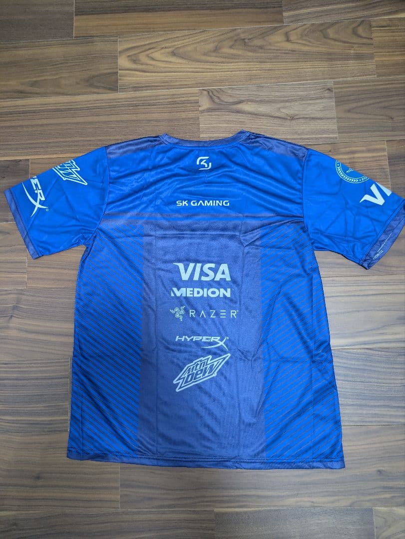 ☆海外リーグ　ユニフォーム　ゲームシャツ　tシャツ　ジャージ　ウェア　ブルー