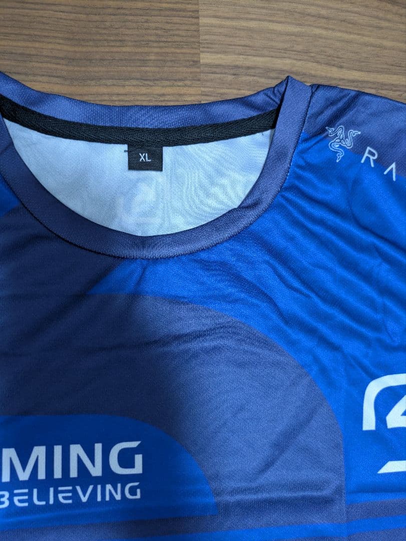 ☆海外リーグ　ユニフォーム　ゲームシャツ　tシャツ　ジャージ　ウェア　ブルー