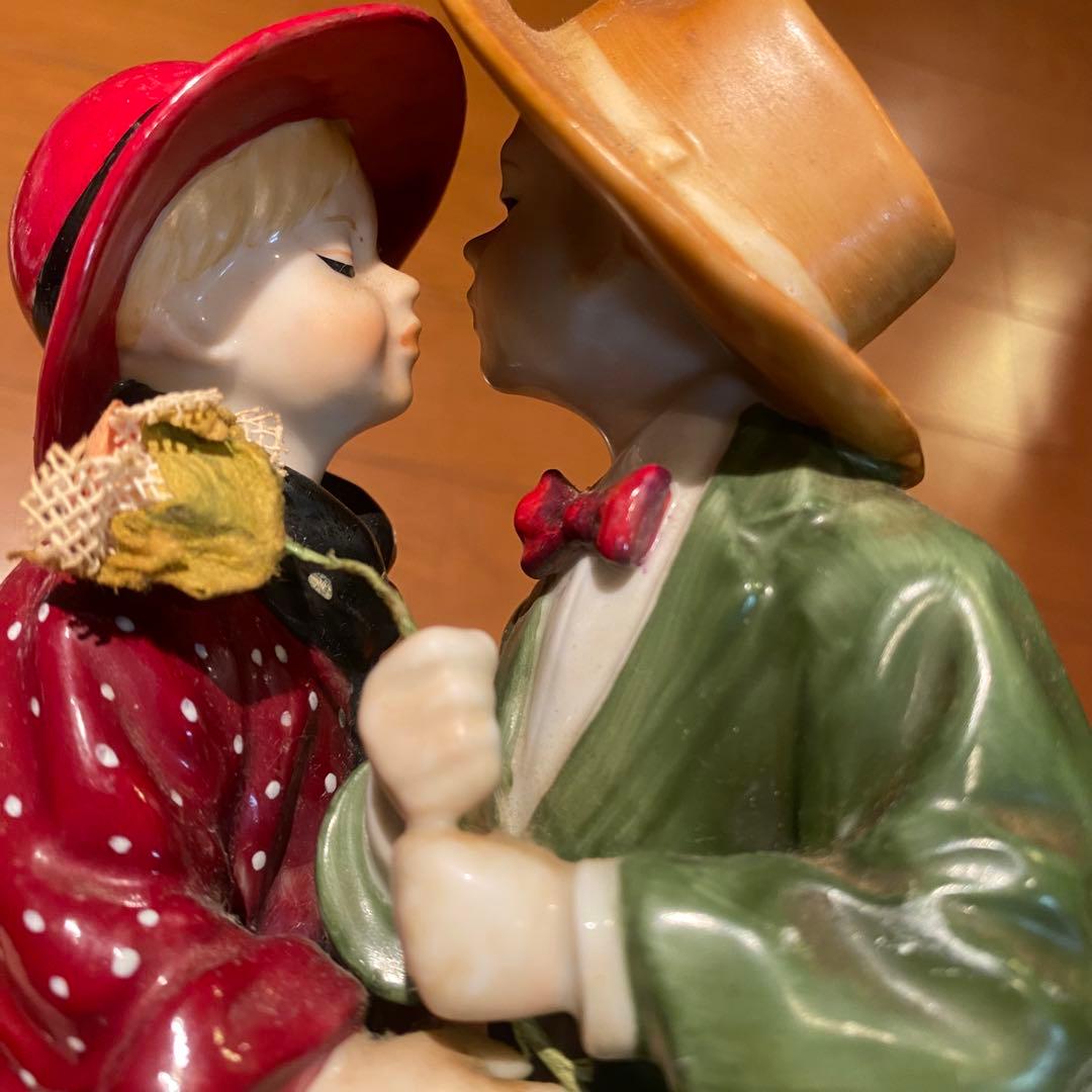 【希少品】キムアンダーソン 小さな恋人たち 陶器