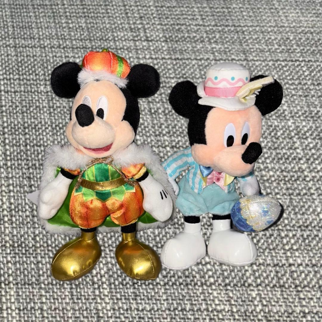 ディズニーリゾート　TDR ミッキー　ぬいぐるみバッジ　ぬいば　12体セット
