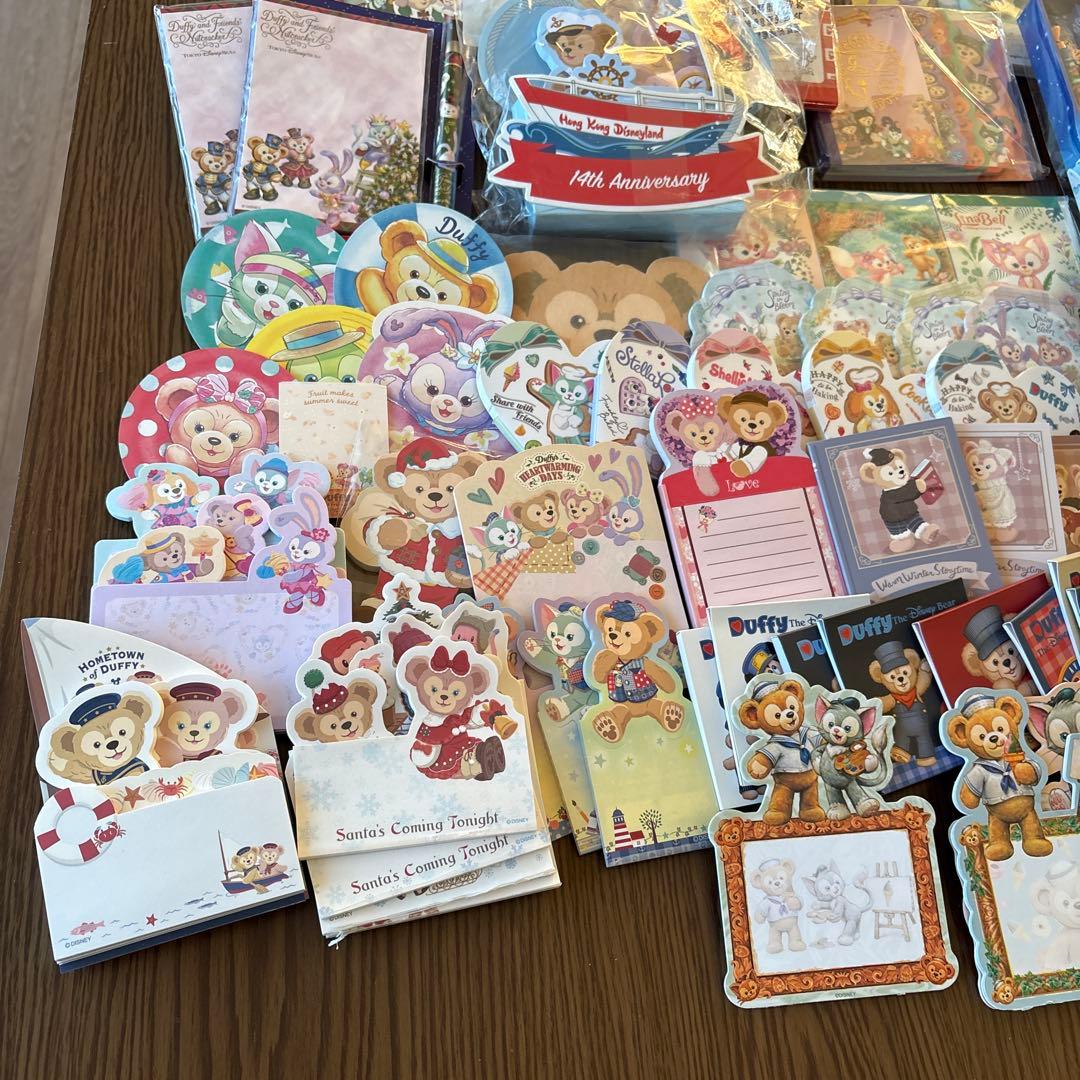 【新品中古】ダッフィーフレンズ　メモ帳　まとめ売り