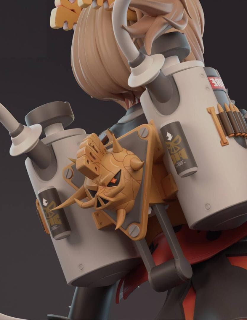 ラ*ン様 バーニス　ホワイト ゼンレスゾーンゼロ　ゼンゼロ　27ｃｍ　未塗装未組