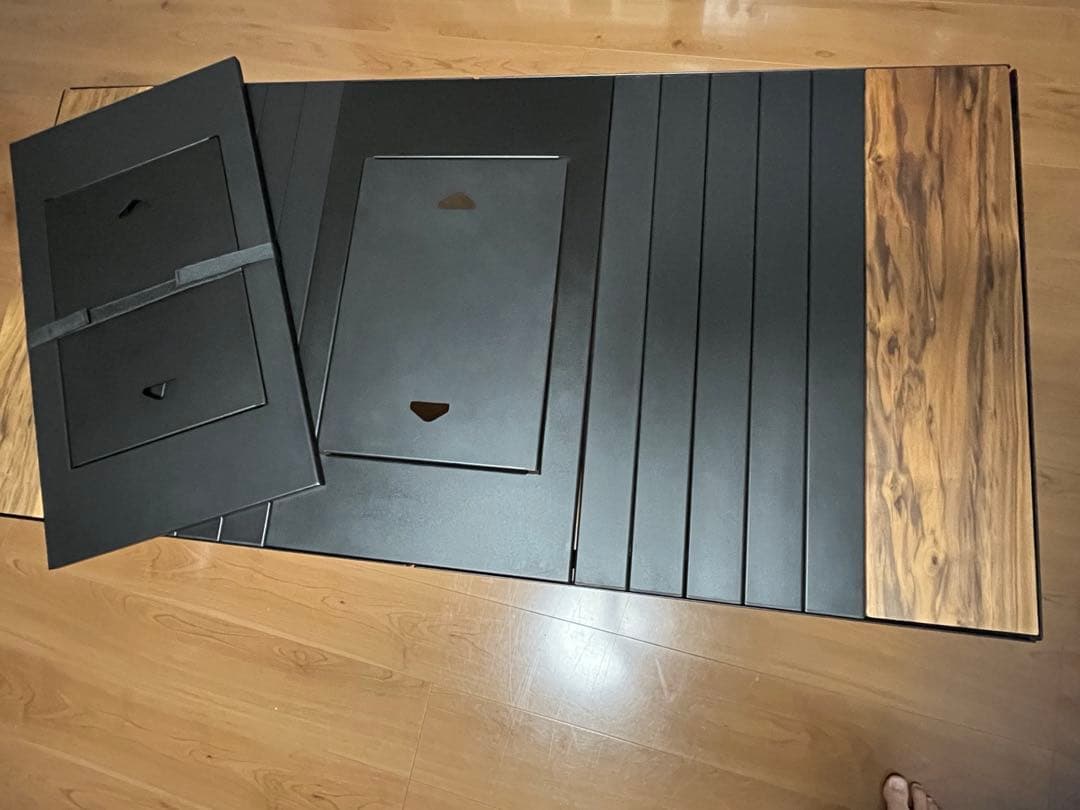 別売りバーナートップパネル！RATEL WORKS ウッドパネルテーブル　120