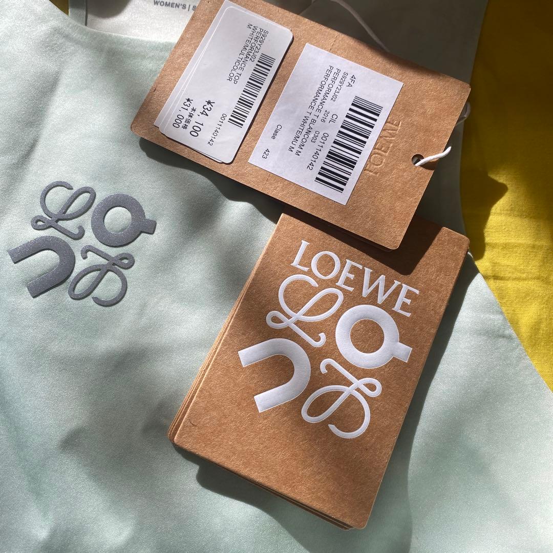 新品タグ付き　LOEWE ミントグリーン タンクトップ　M