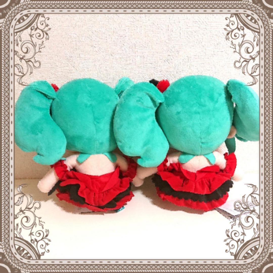 初音ミク ふわぷちL ぬいぐるみ 2種４点セット