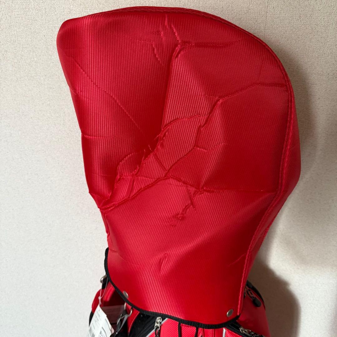 【未使用•長期保管】スリクソン Srixon キャディバッグ 赤