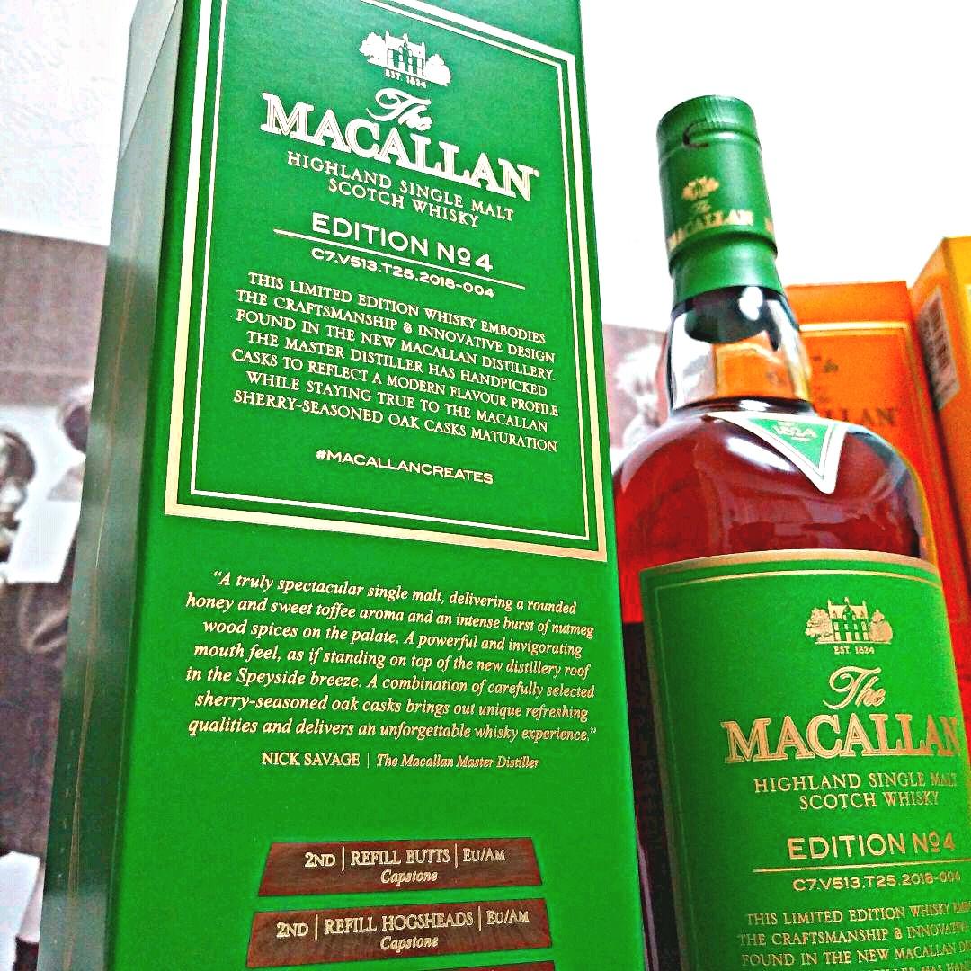 【新品未開封】限定品！ザ・マッカラン エディションno4