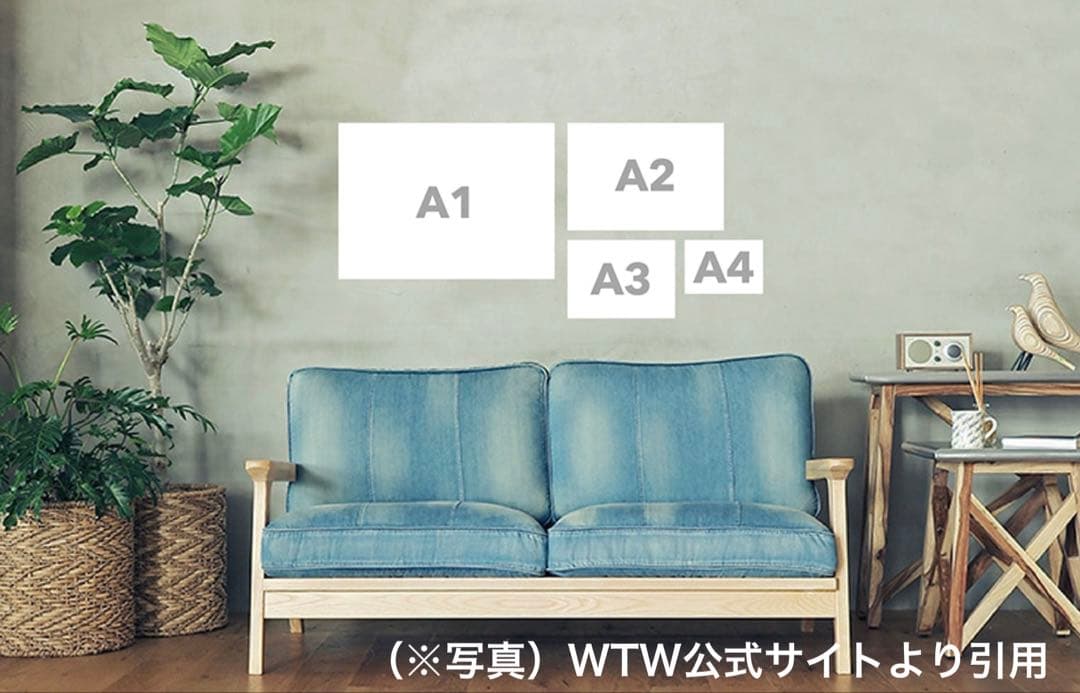 モーガンマッセン アクリルアート A1 ダブルティー WTW