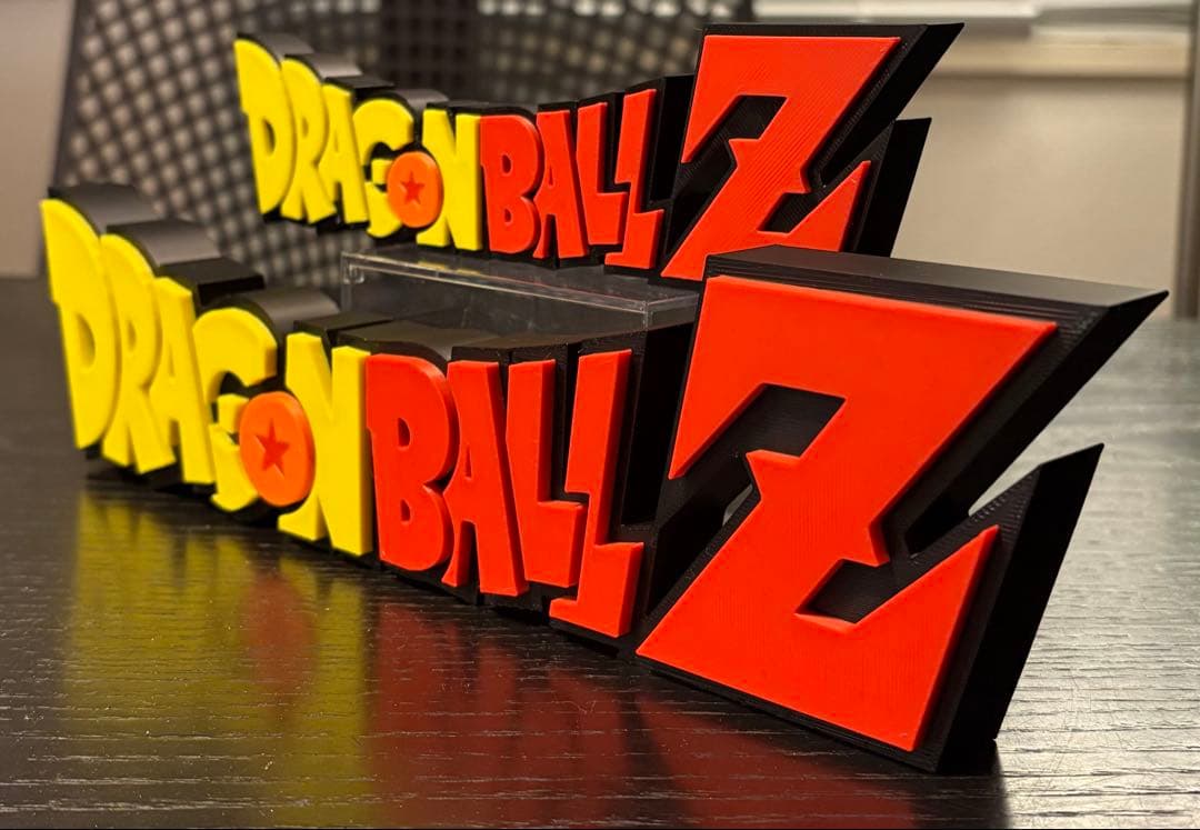 ドラゴンボールZ ロゴフィギュアセット　ビッグサイズ 28cm 19cm