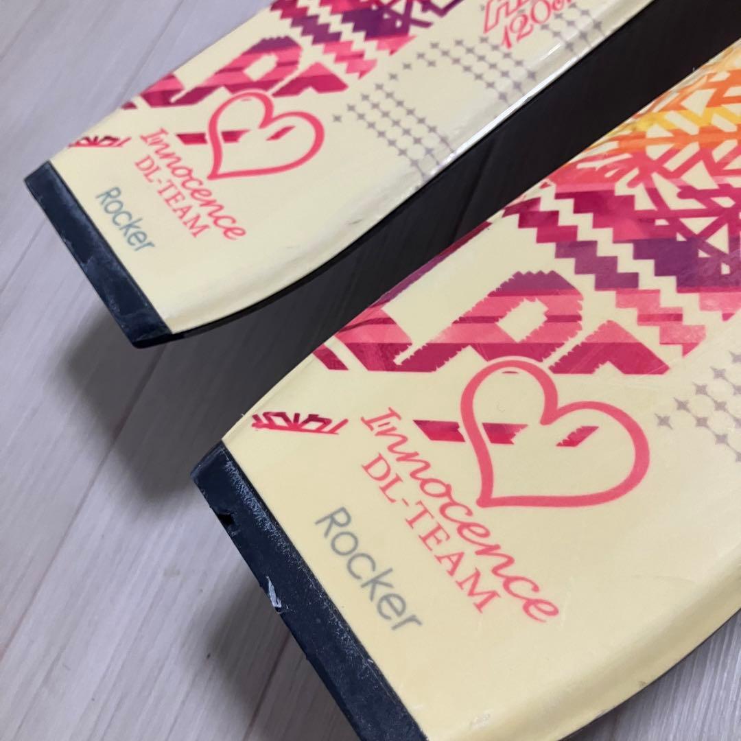 ストック付/Hart Rocker ハートロッカー スキーセット120cm