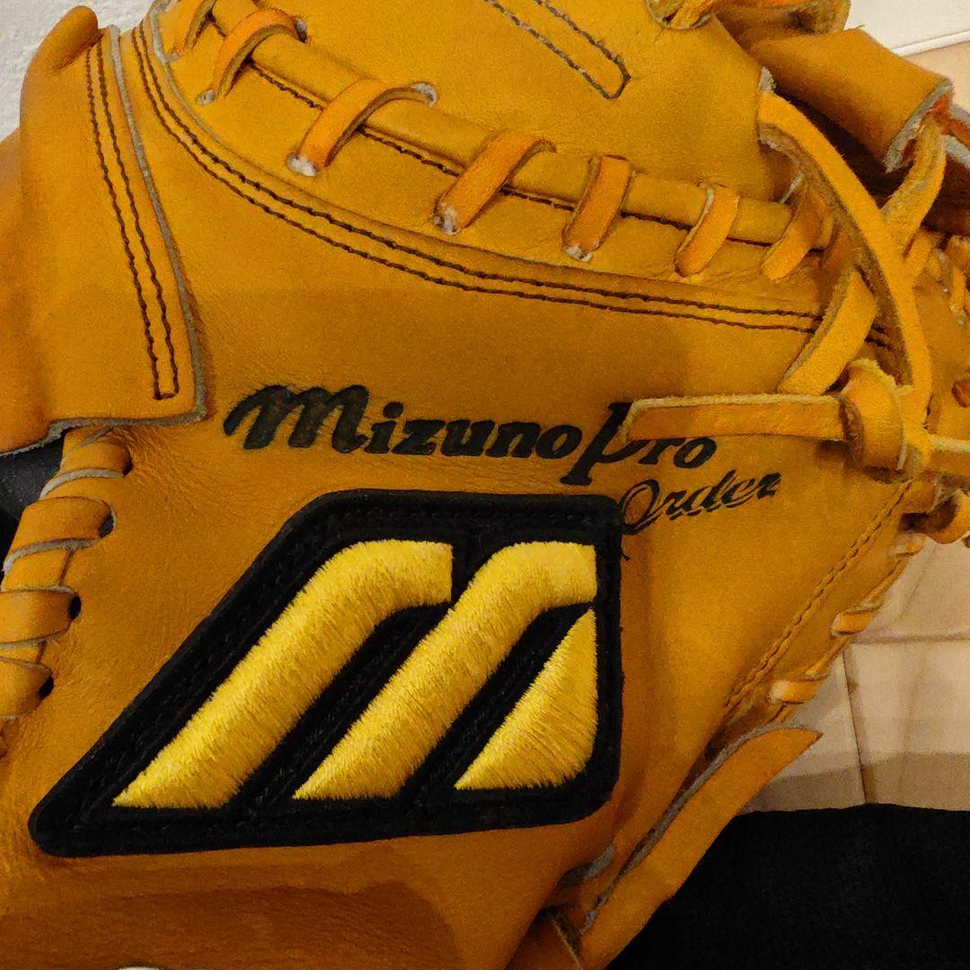 【レア・当時物美品】ミズノプロ オーダー 硬式キャッチャーミット（ビッグM）
