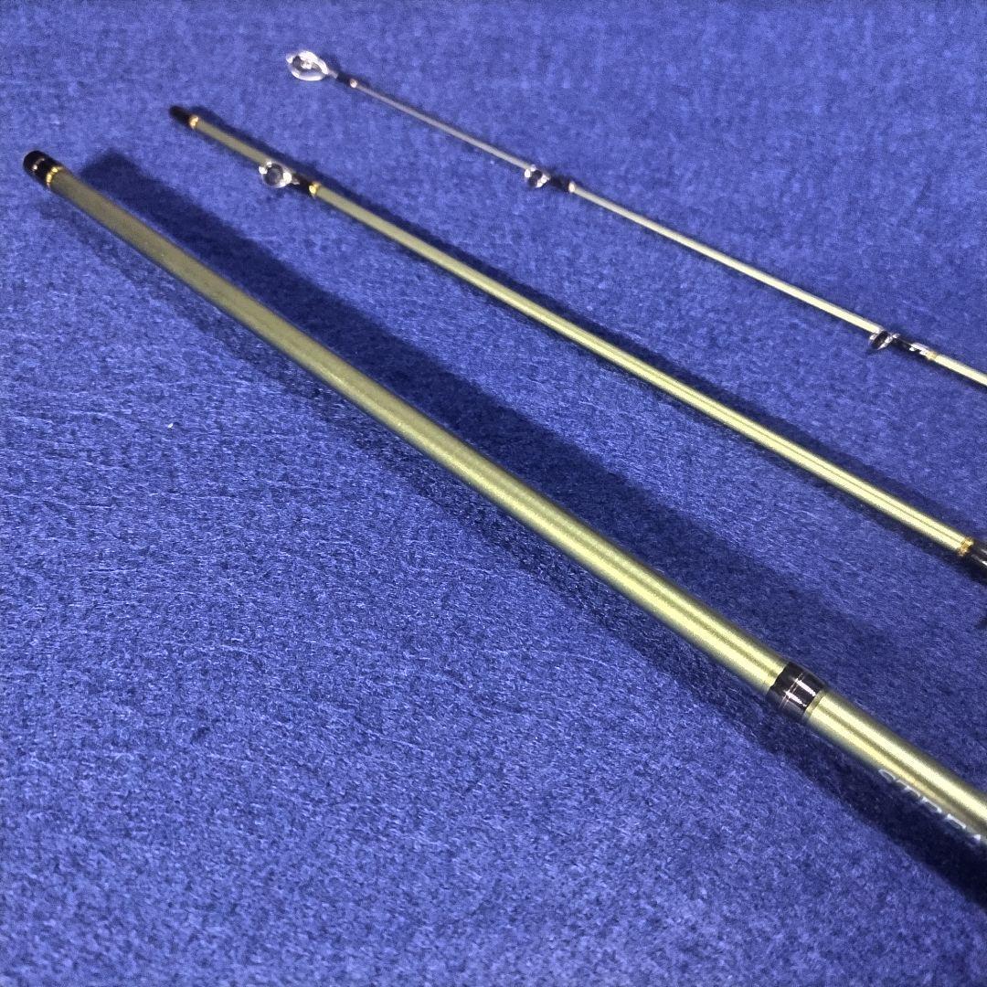 軽量マルチピースロッド 1.53m 5ft ベイト 3ピース トラウト 渓流