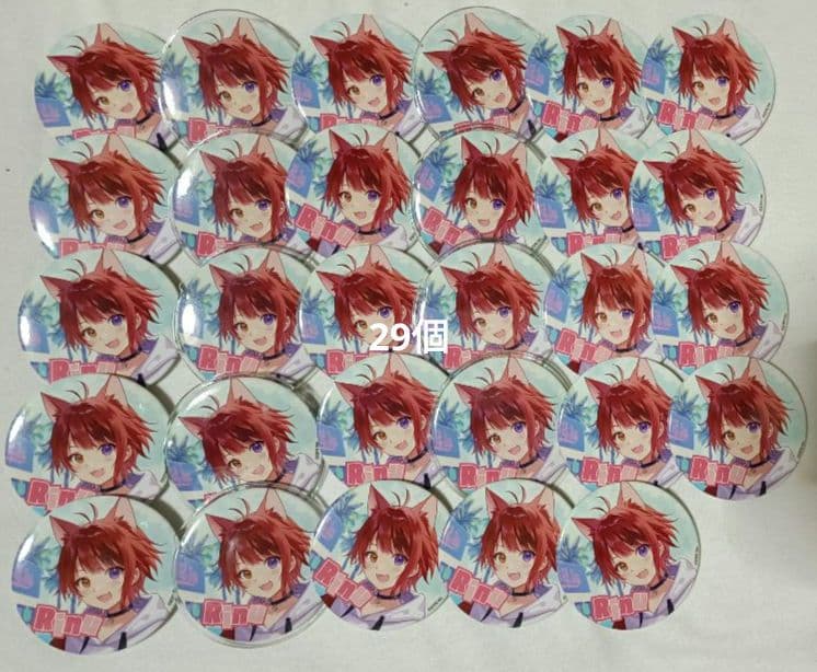 すとぷり　莉犬　缶バッチ　2021　summer 等身