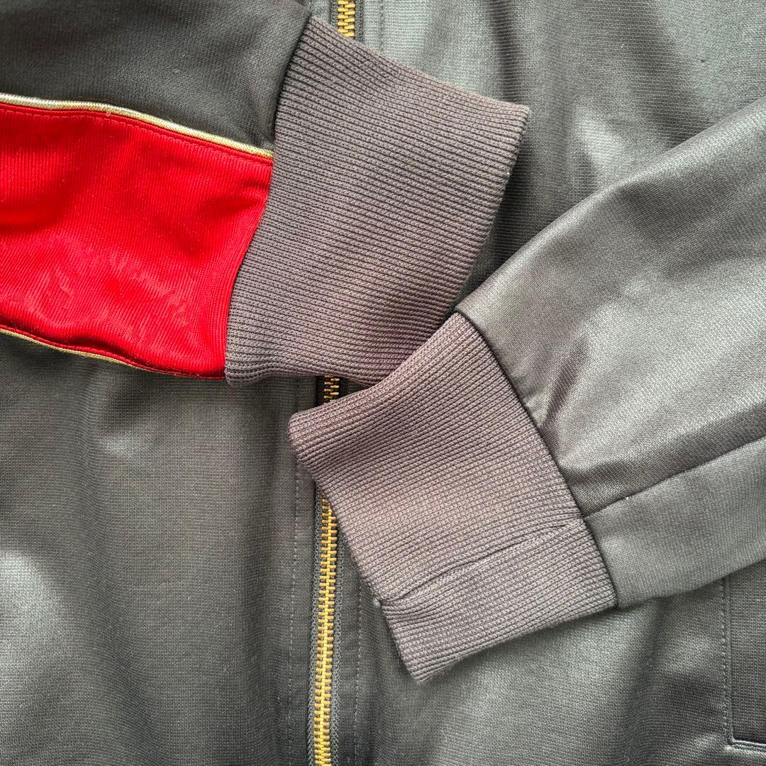 チャンピオン　Champion ジャージ上下セット 黒/赤　トラックジャケット