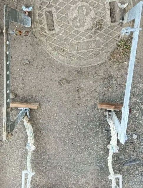 【引き取り限定】避難はしご　オリール　Ⅱ型