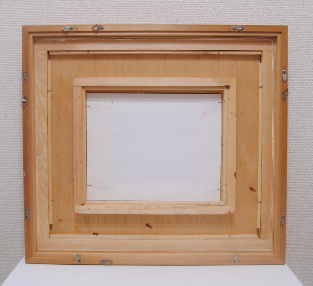 岡田久春 「 薔薇 」 パネルに 油彩 油絵 花の絵 絵画 抽象画 三重 松阪