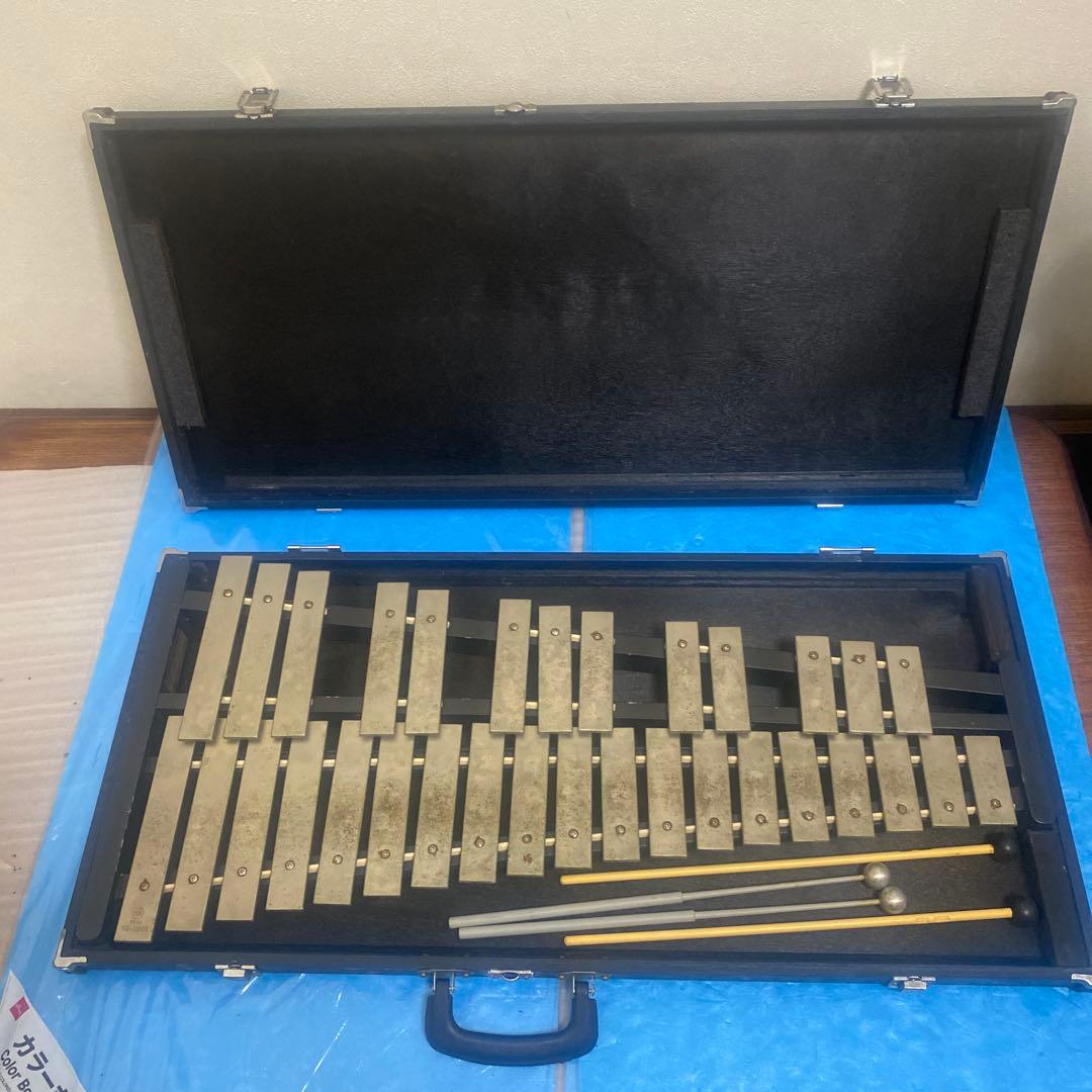 現状品　YAMAHA YG-250B 鉄琴