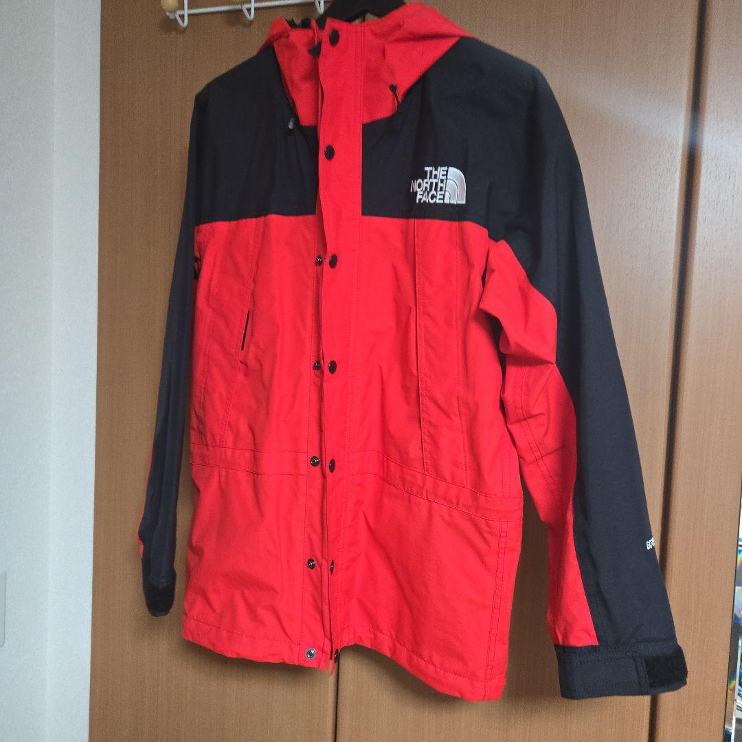 THE NORTH FACE 防水ジャケット S 赤/黒