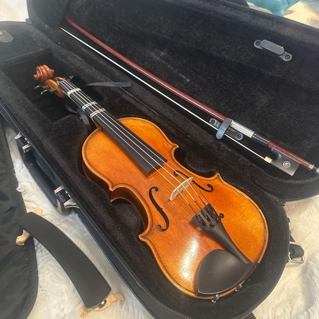 【美品】　1/8 バイオリン 本体　付属品セット　2024年購入　分数バイオリン