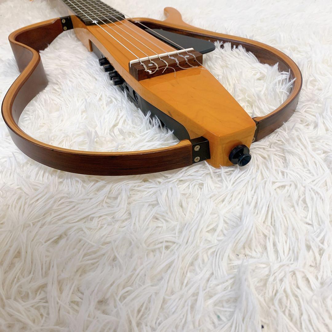 ヤマハ サイレントギター ライトアンバーバースト SLG130NW ケース付