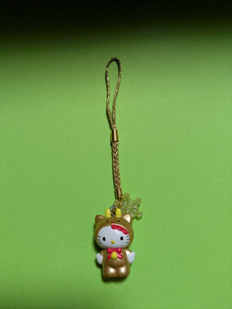 激レア　ハローキティ根付け クリスマス限定 サンタ　トナカイ　雪だるま