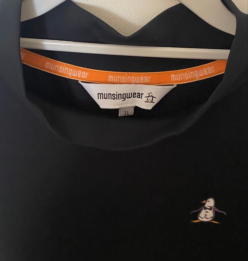 新品 Munsingwear レディースゴルフウェア 2XLブラック