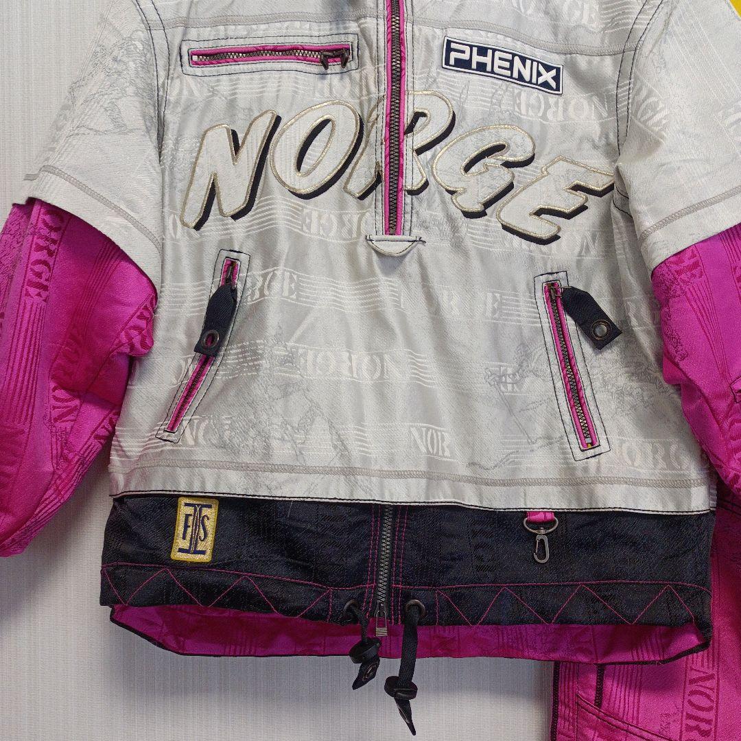 【美品】PHENIX　NORGE　スキーウェア　上下　S　160