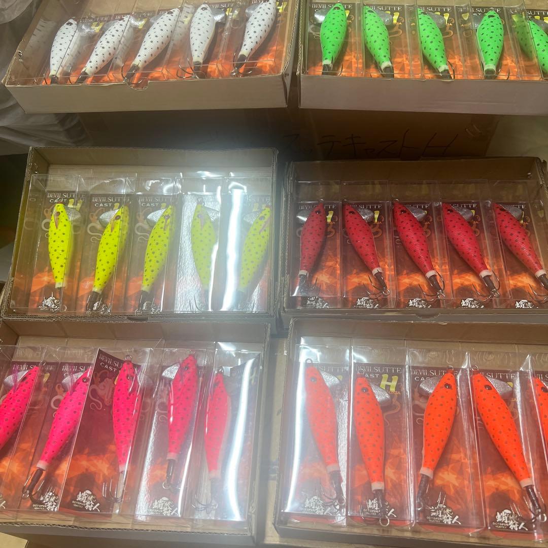 デビルスッテキャストＨ(半笠仕様) 6種30個セット