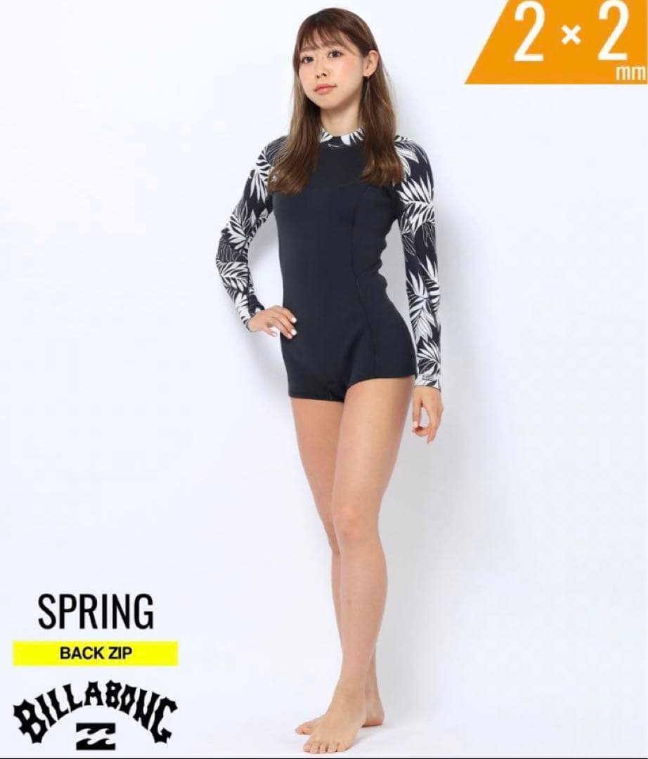 ビラボン レディース BILLABONG ロンスプ ロンスリ ウェットスーツ L
