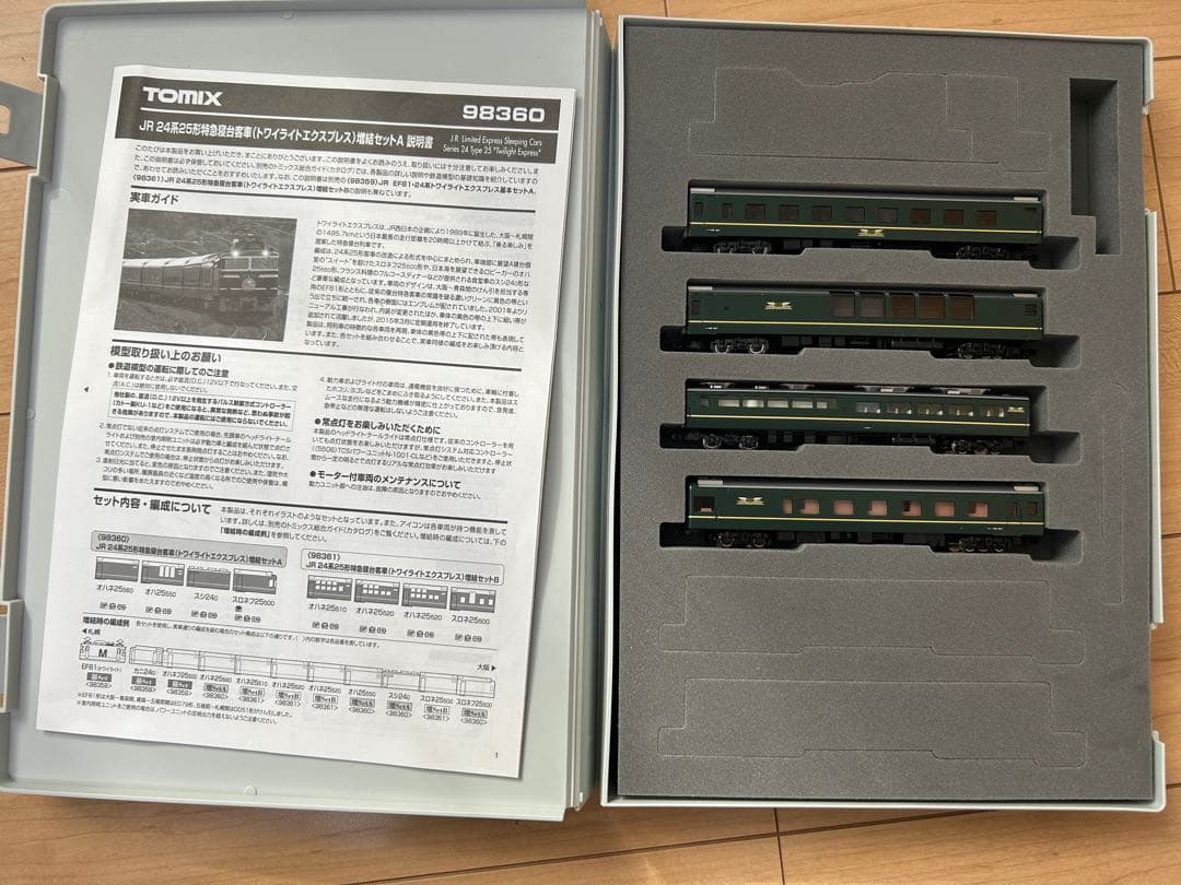 TOMIX トワイライトエクスプレス 基本セットA・B 増結セットA・B