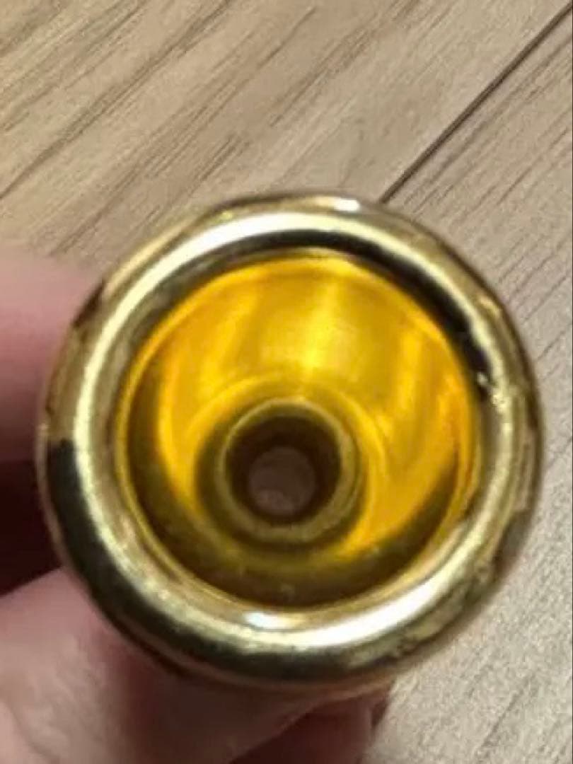 値下げ！ホルンマウスピース マックウィリアム1 金メッキ