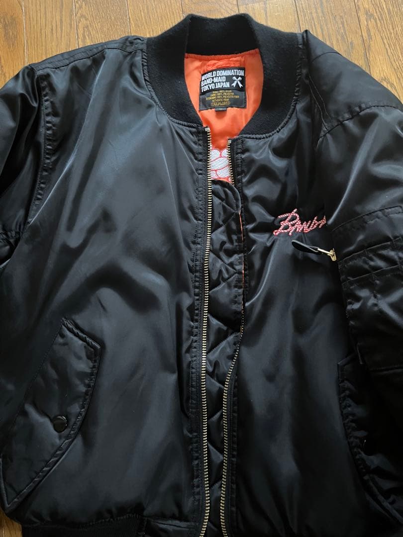 ミュージシャン BandMaid Embroiderd BUDOUKAN MA-1