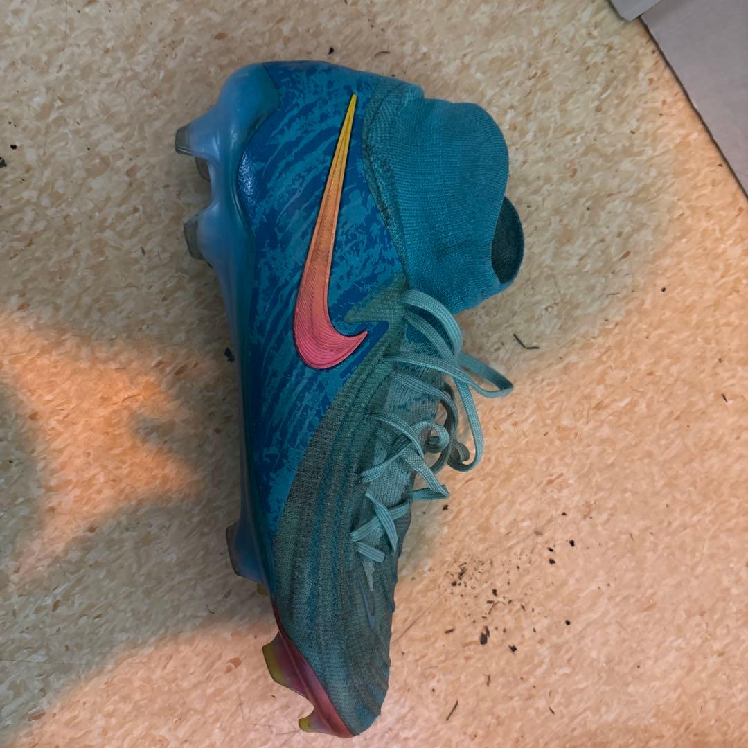 Nike サッカーシューズ スパイク 青緑