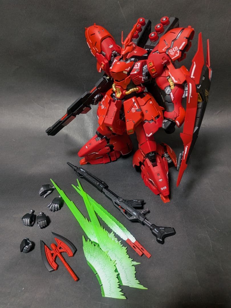 ヒ*ロ様 完成品 ガンプラ RG サザビー MSN-04 SAZABI