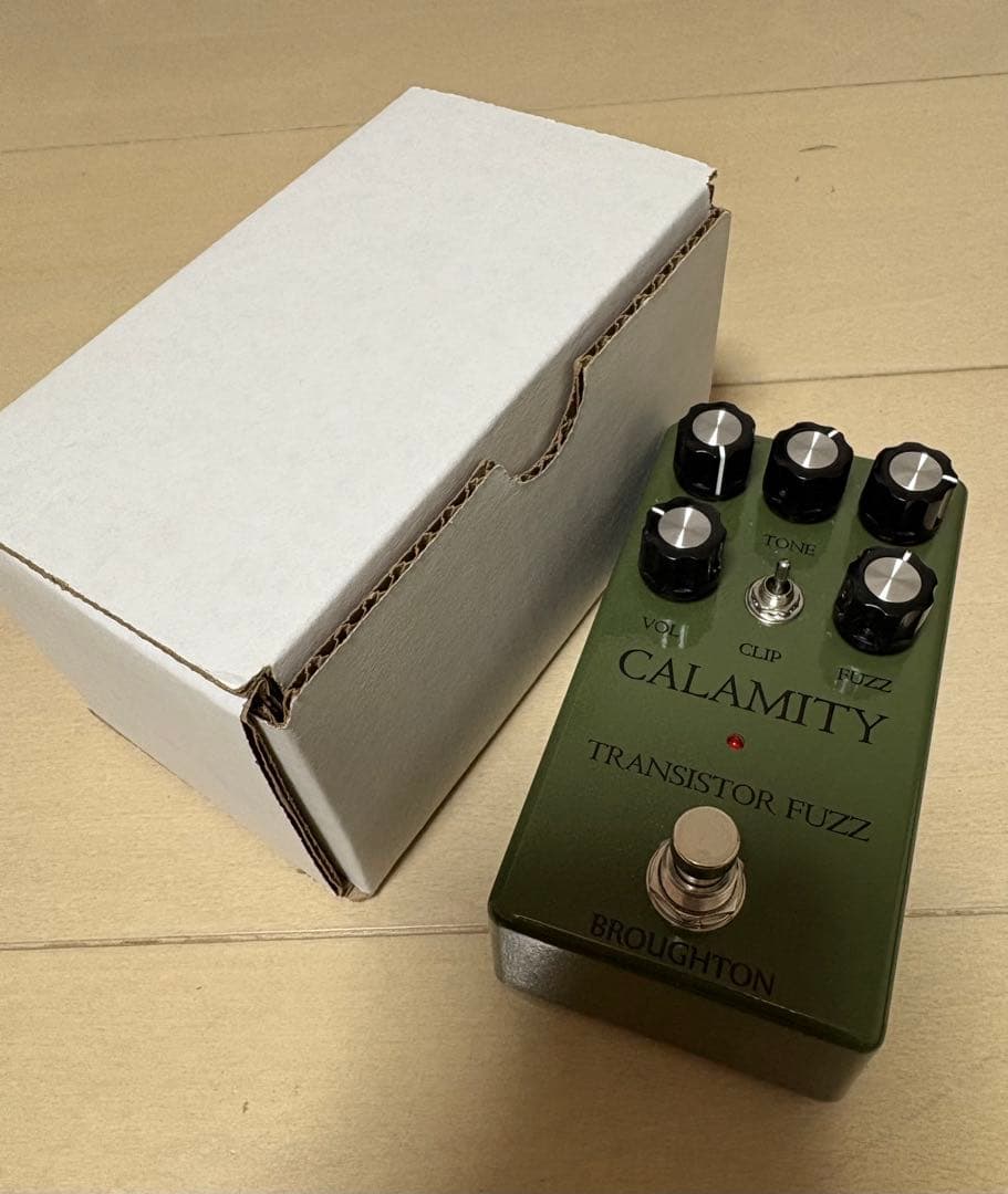 レア！Broughton audio \"Calamity ファズ\"