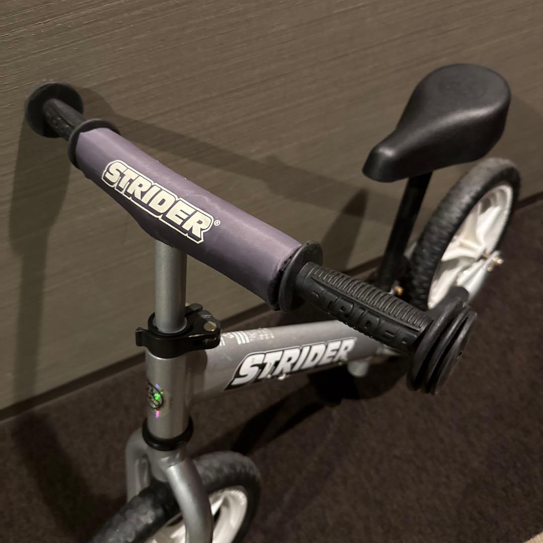 値下げ！STRIDER PROバランスバイク シルバー