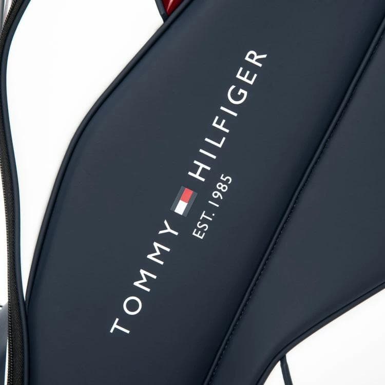 新品 トミーヒルフィガーゴルフ キャディバッグ THMG5SC2 トリコロール