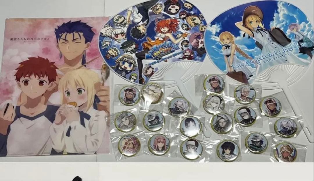 Fate fgo 缶バッジ　DINING ufotable 武内崇　フィナーレ