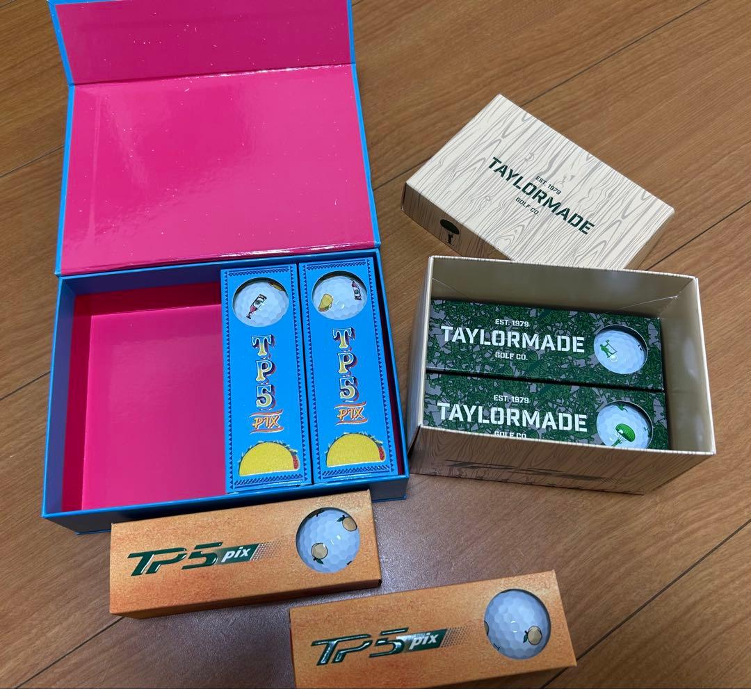 ★新品限定品★ テーラーメイド TP5x Pix 3種類17個セット