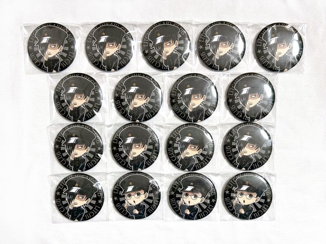 ライチ☆光クラブ 缶バ カネダ デンタク まとめ売り