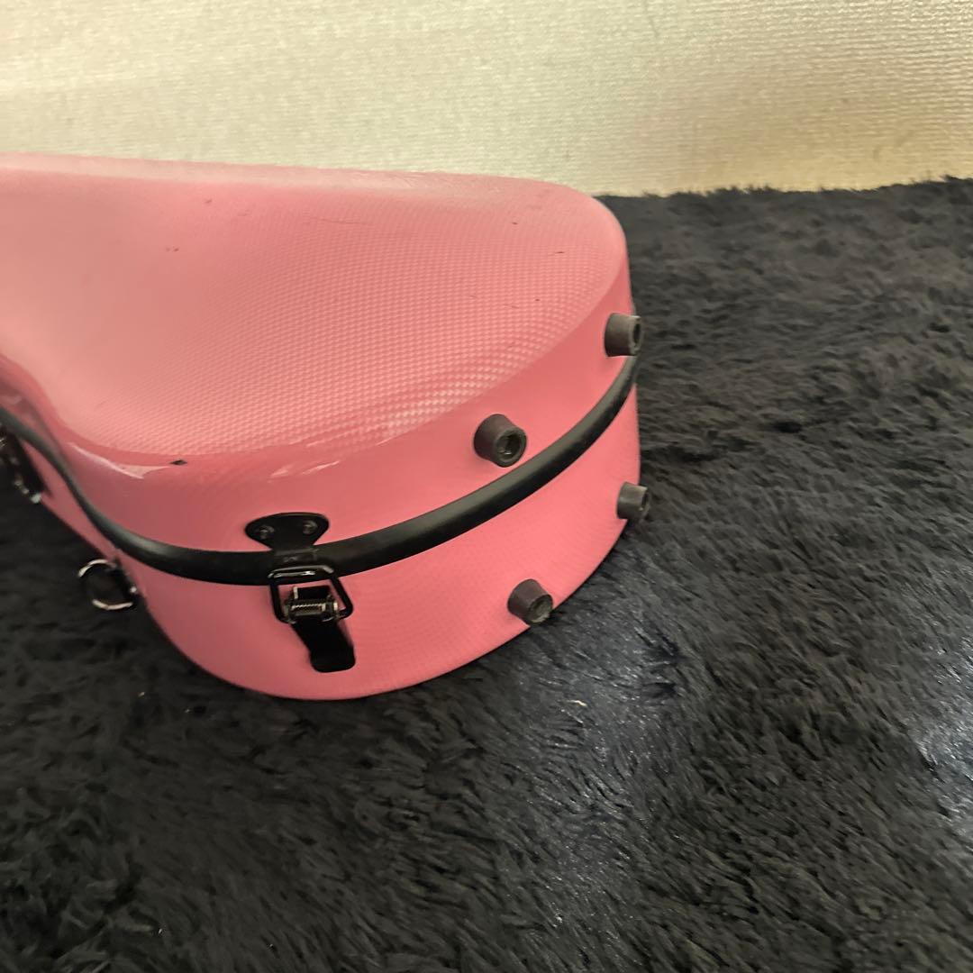 Carbon Mac バイオリンケース ハードケース ピンク 弦楽器 4/4