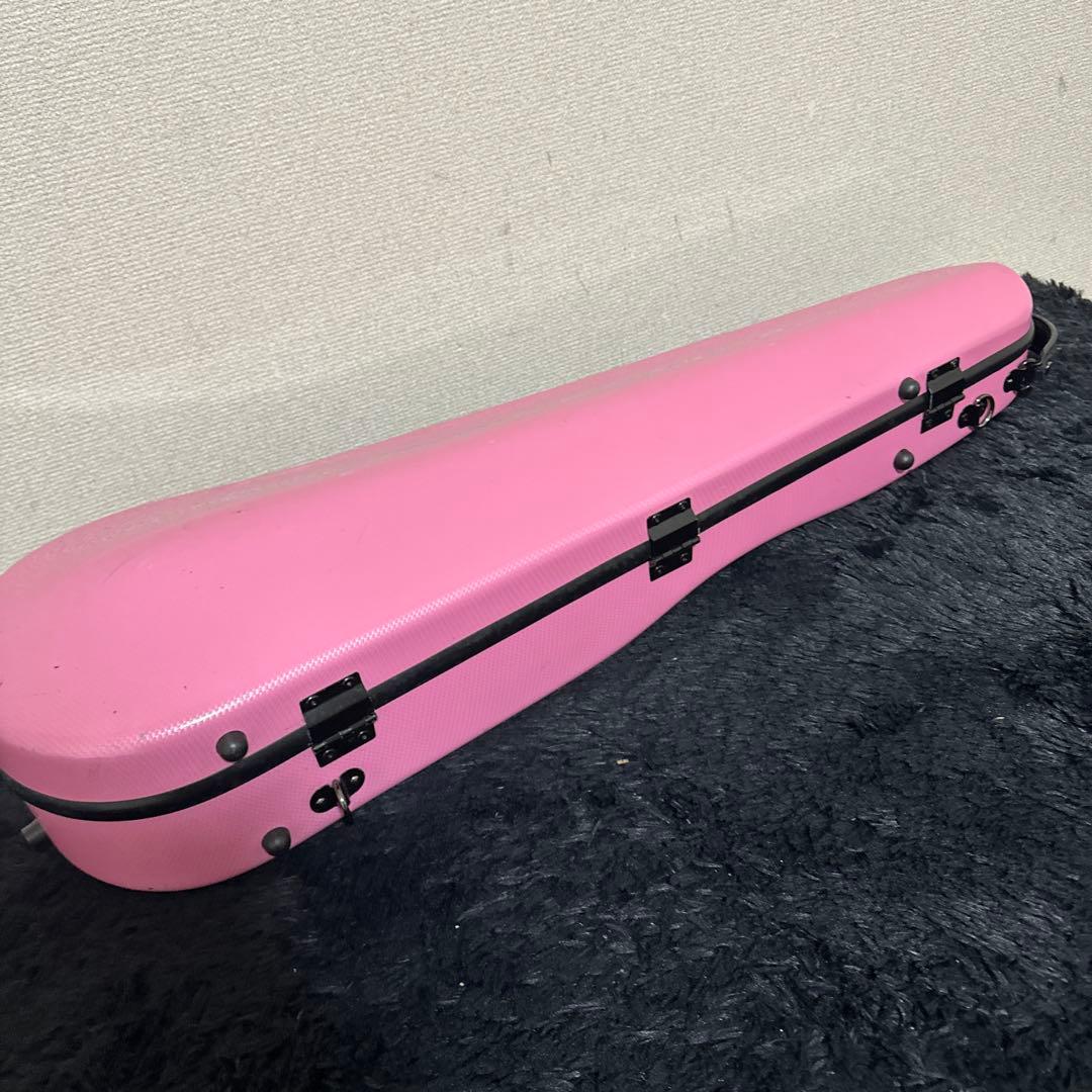 Carbon Mac バイオリンケース ハードケース ピンク 弦楽器 4/4