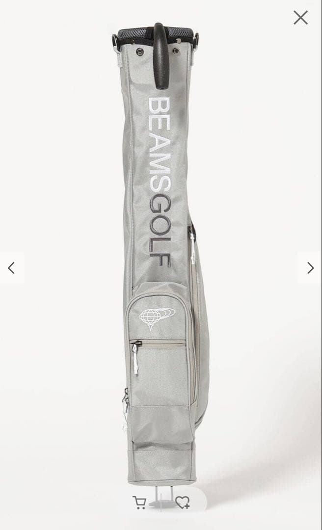 BEAMS GOLF スタンドバッグ グレー