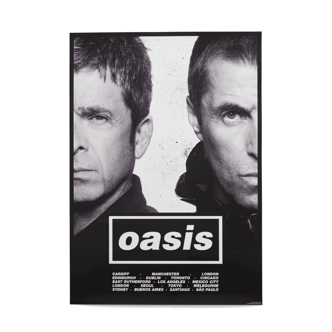 Oasis live '25 ツアーポスター [Half Face] A2サイズ