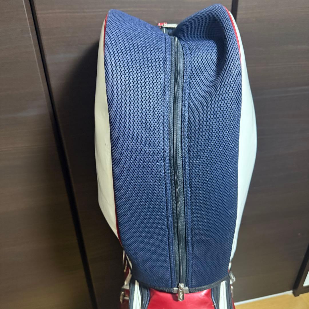 Titleist キャディバッグ ゴルフバッグ 赤・白・青