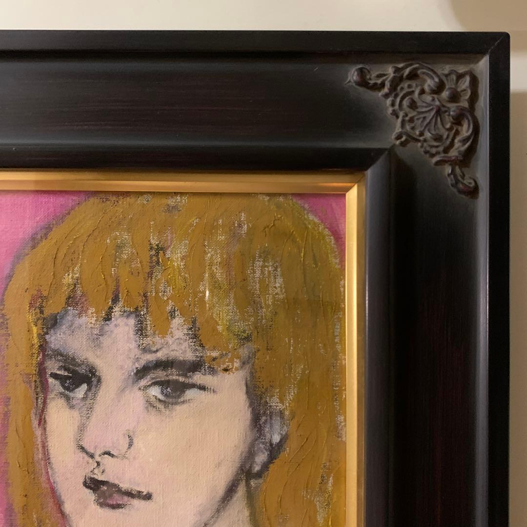 安藤玉子　油彩　原画