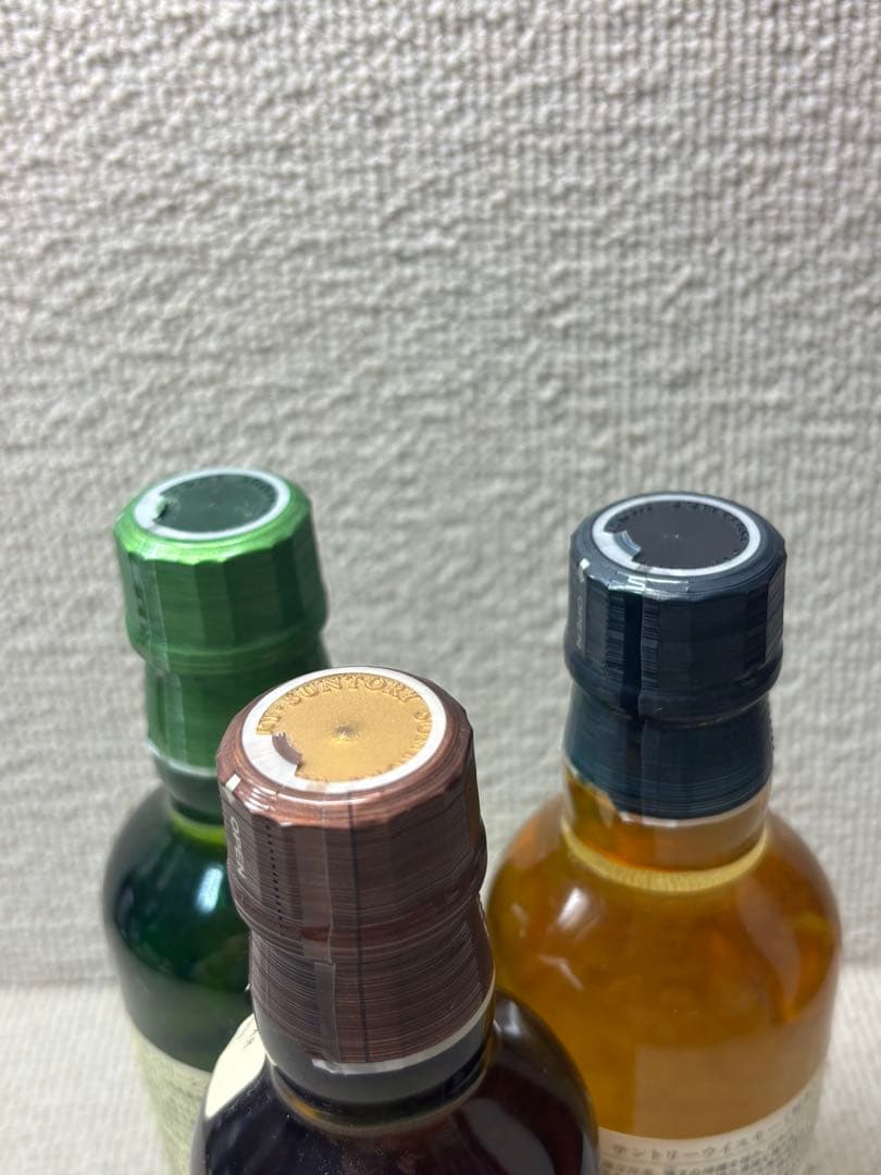 サントリー　山崎　白州　知多　旧ボトル　180ml 未開封 ３本セット