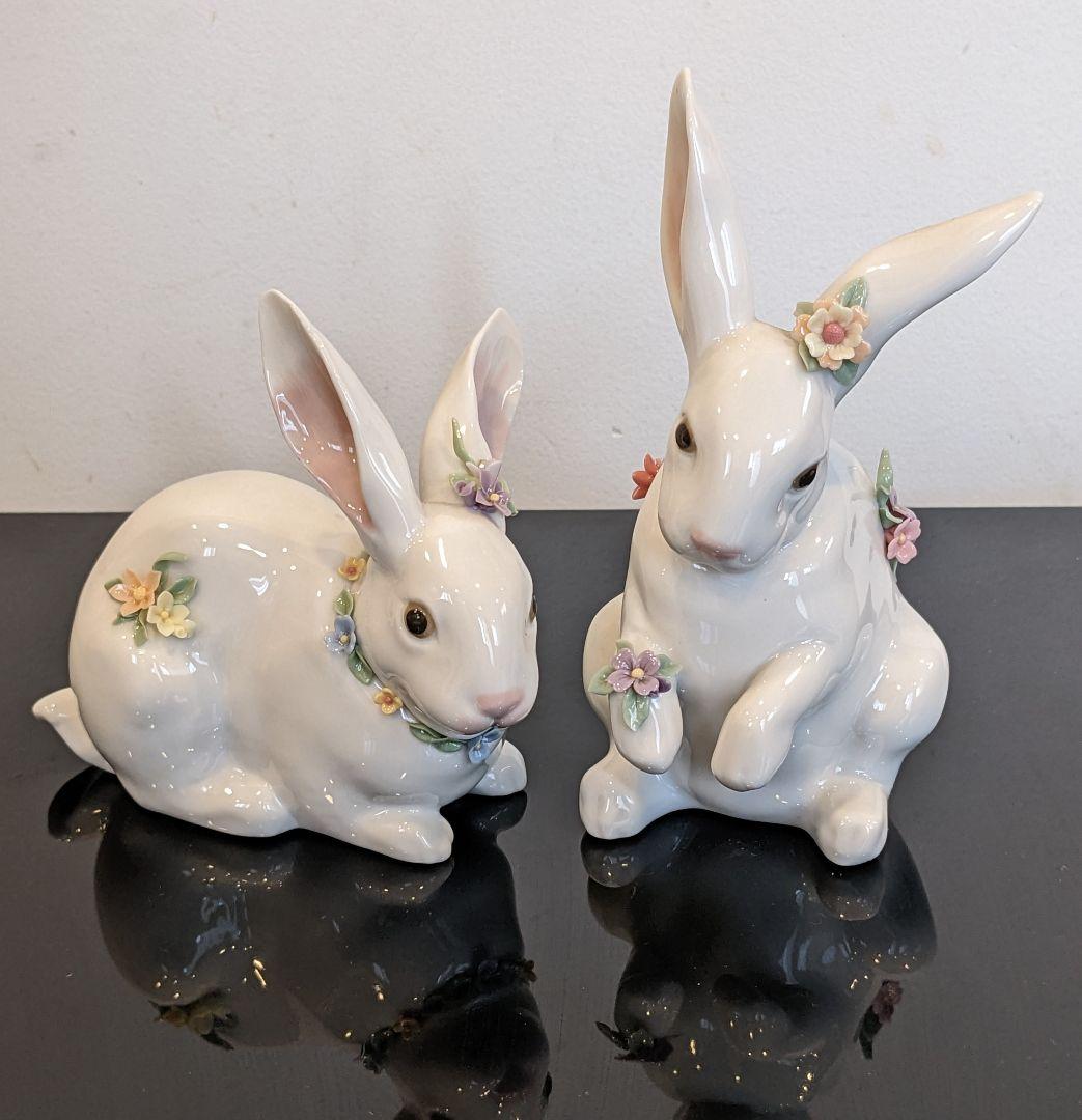LLADRO リヤドロ 白うさぎ