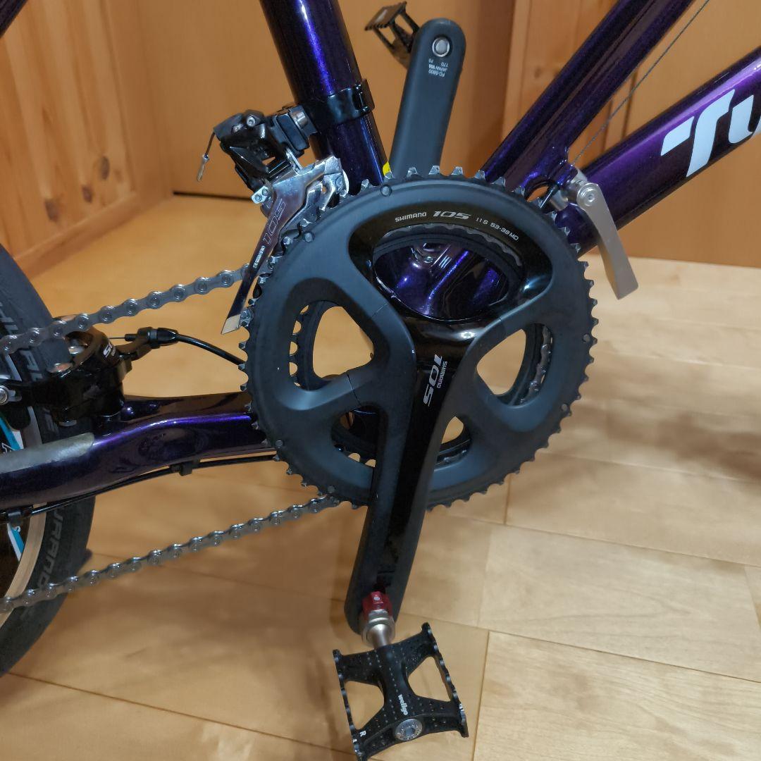 Tirell FX 折りたたみ自転車 20インチ パープル